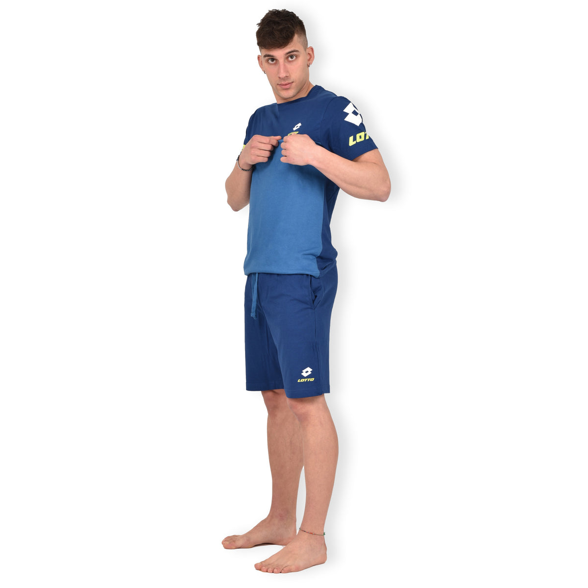 Pigiama uomo Lotto cotone fresco sportivo LP1127