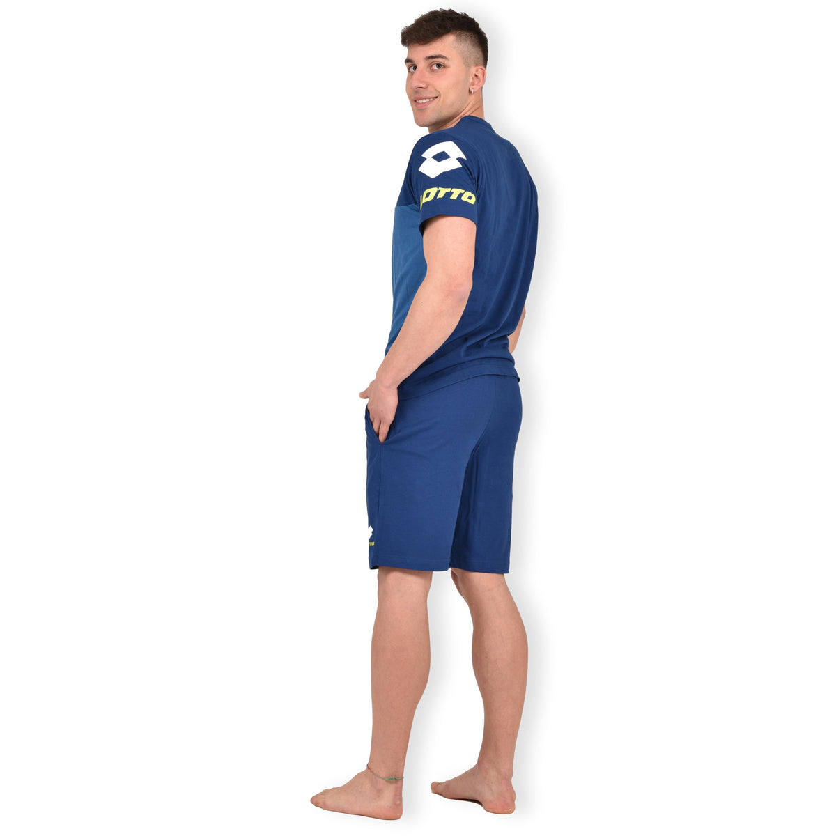 Pigiama uomo Lotto cotone fresco sportivo LP1127