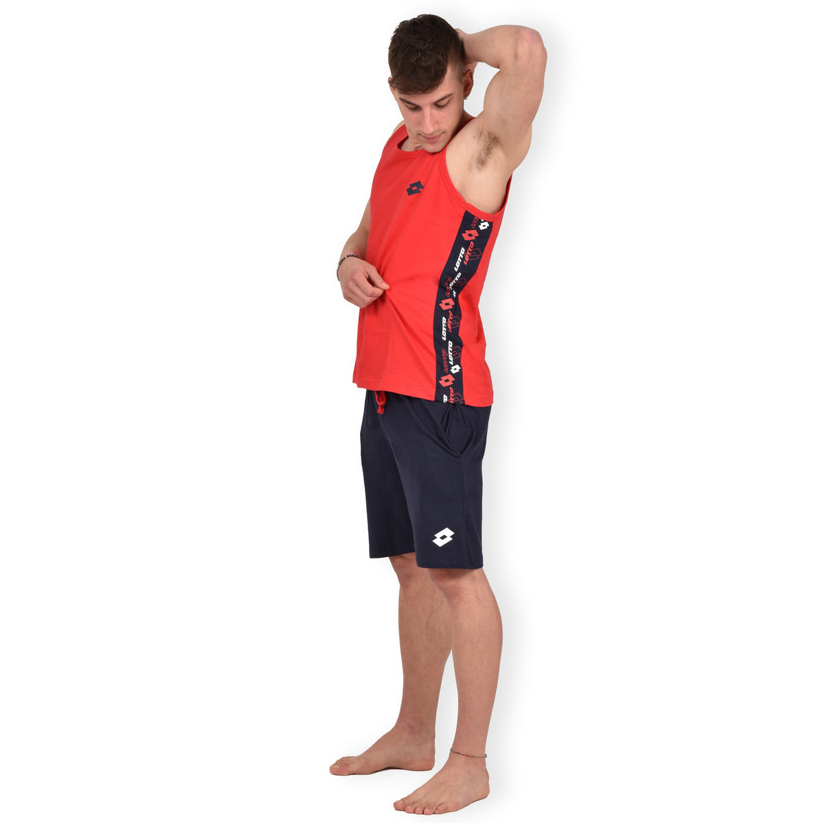 Pigiama uomo Lotto cotone fresco sportivo LP1132