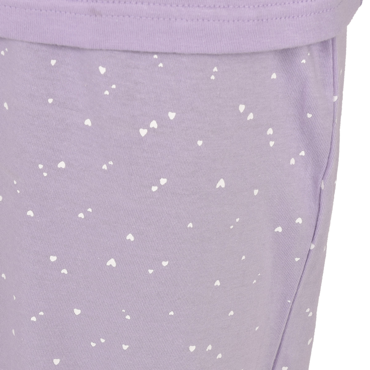 Pigiama donna cotone 100% Infiore 1225 fiori cuori lilla