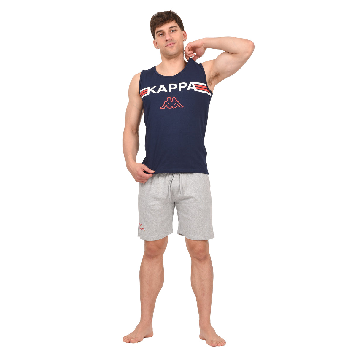 Pigiama sportivo canotta + pantaloncino Kappa 24042