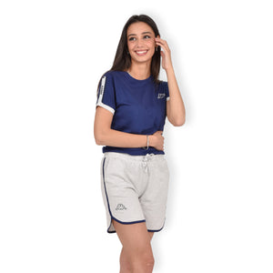 Pigiama donna estivo completino sportivo Kappa 23830 navy