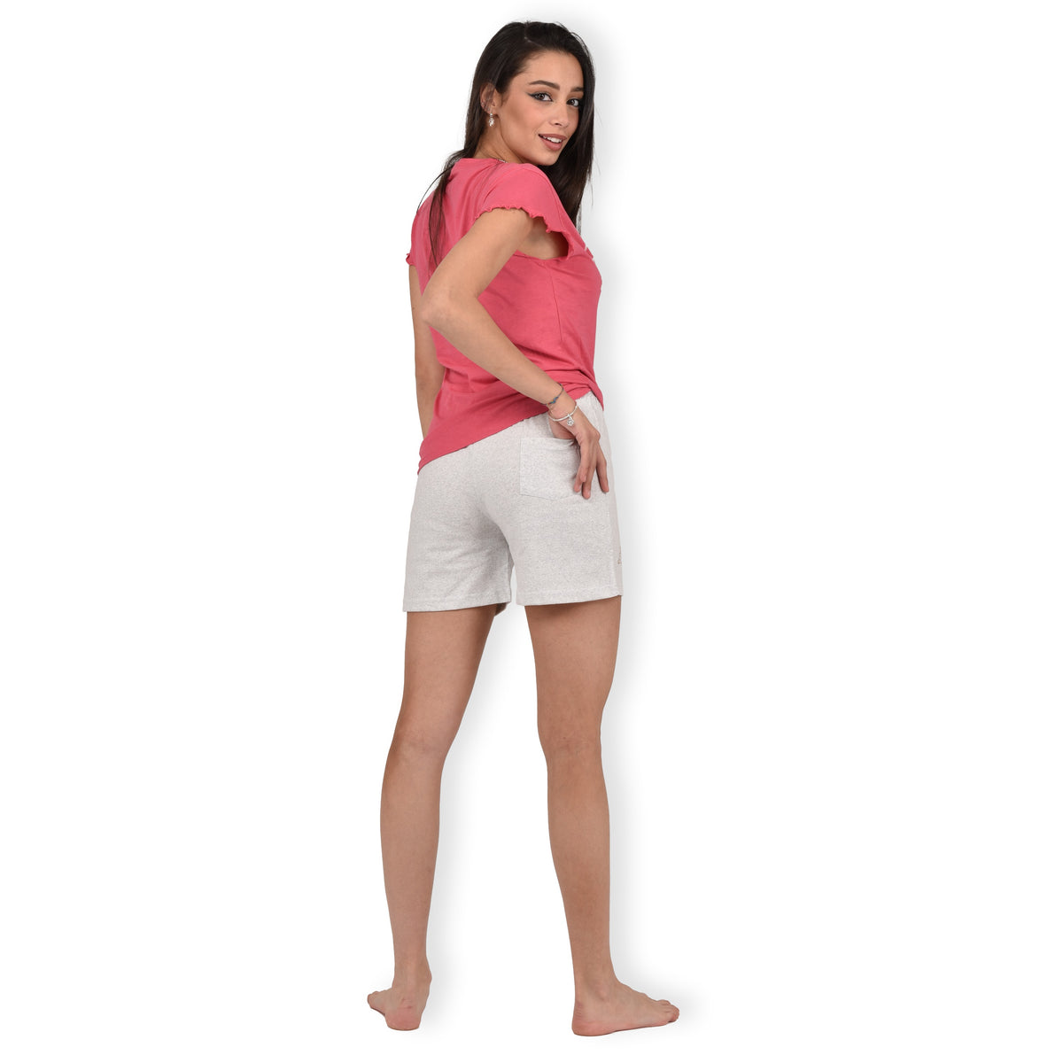 Pigiama donna Kappa donna blush 23823 corto estivo
