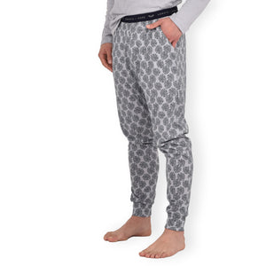 Pigiama cotone leggero Armata di Mare lungo 2242 foglie