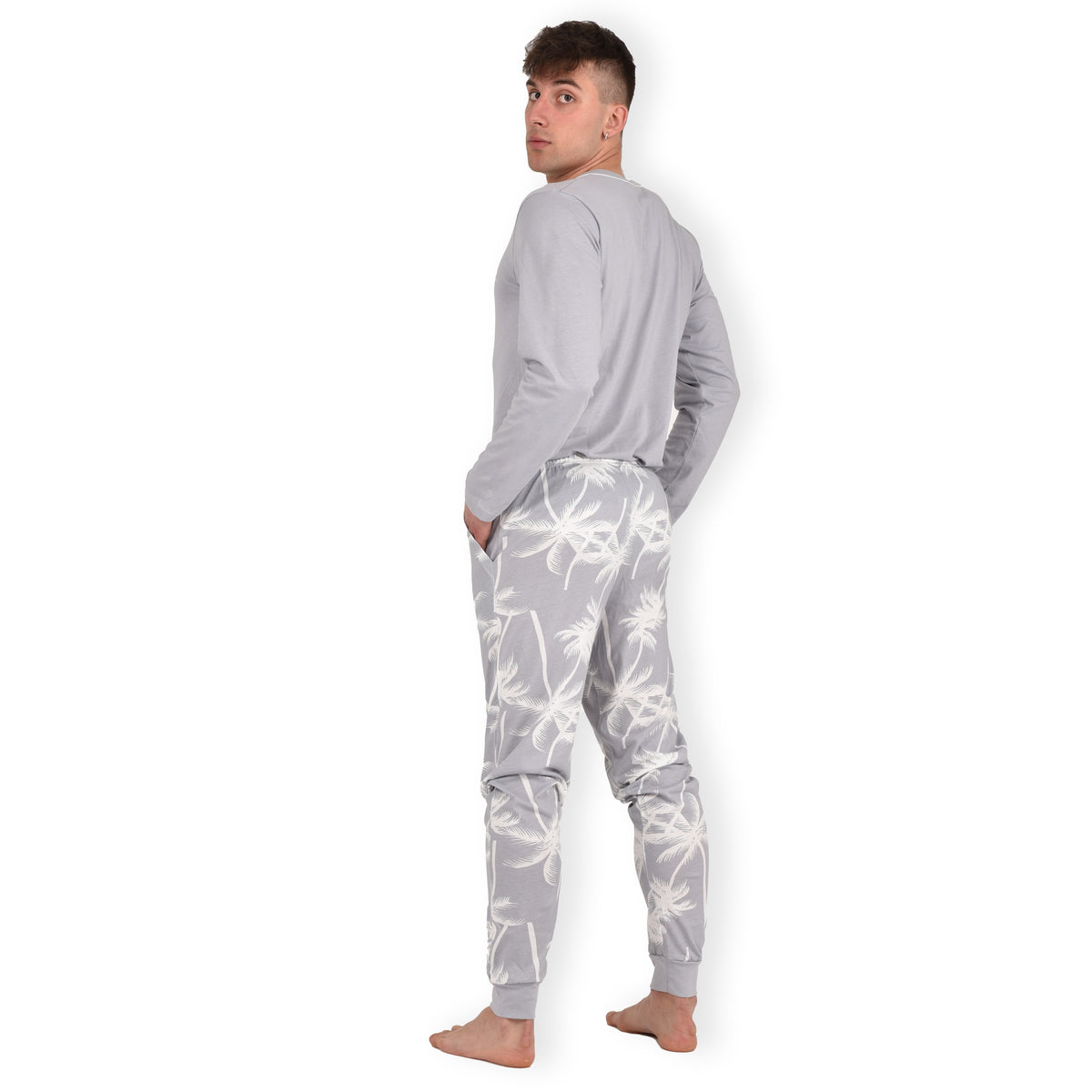 Pigiama lungo in cotone leggero Armata di Mare GT 2238