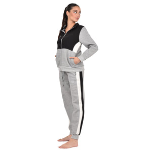 Tuta donna invernale Laura Biagiotti BOS96577S caldissima grigio nero