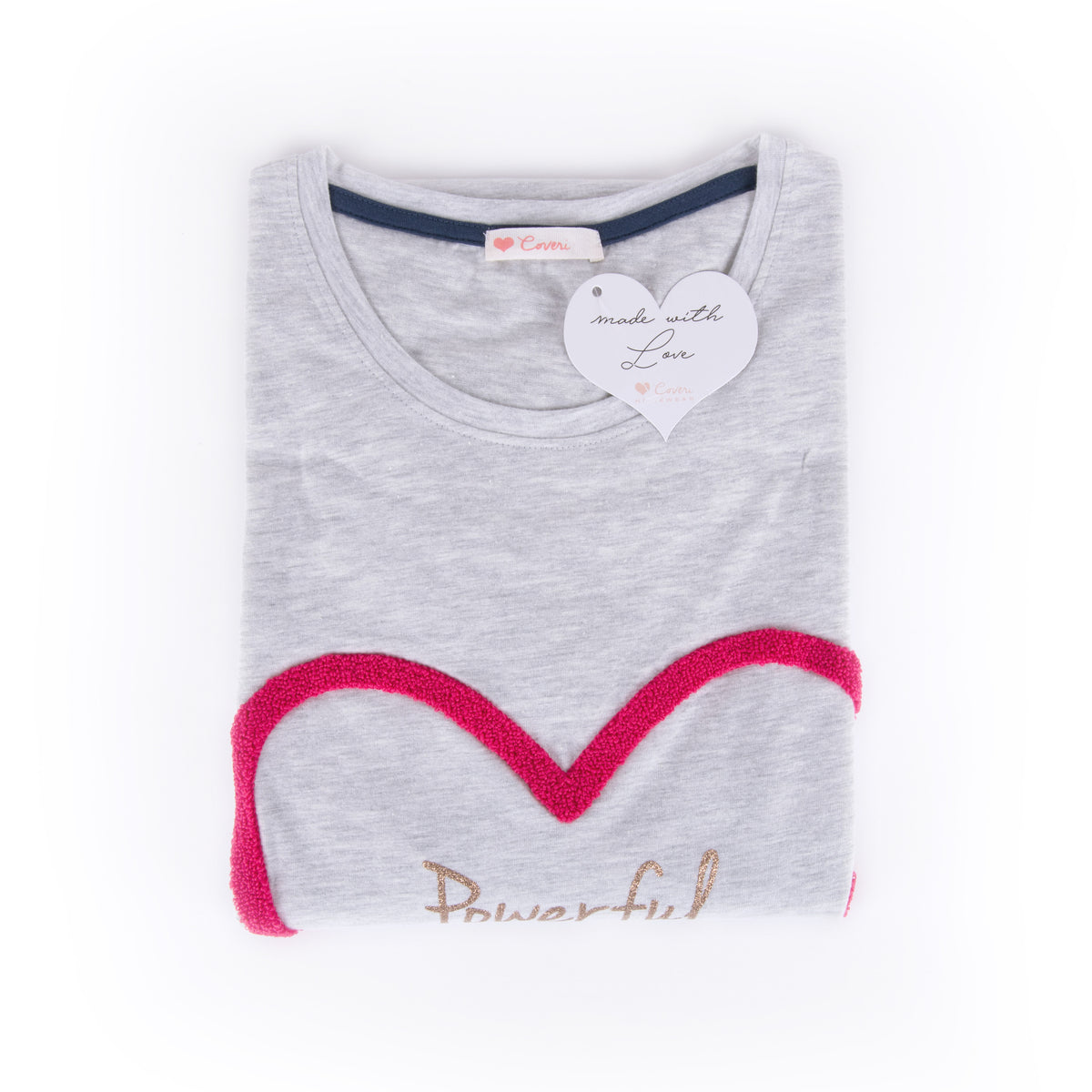 Maximaglia abito cotone pigiama donna Enrico Coveri EP2046 grigio melange