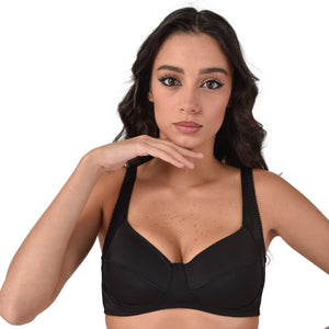 Reggiseno senza ferretto Liabel Rosa coppa C microfibra