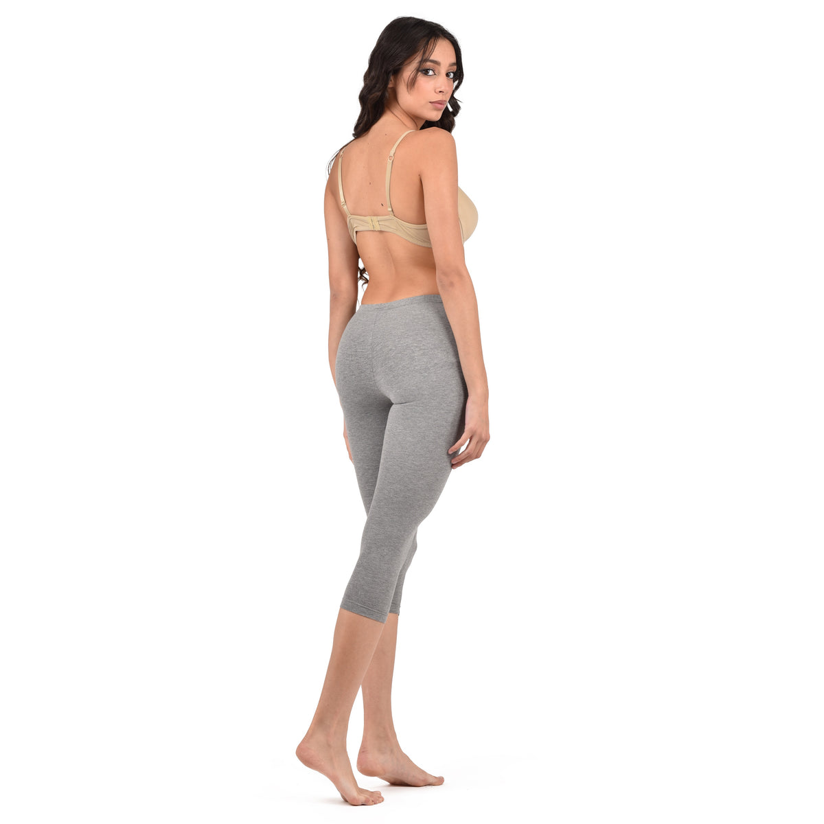 Capri pinocchietto da donna in cotone elasticizzato art 721