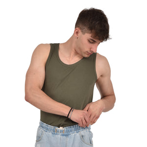 Canotta 100% cotone unisex intima o esternabile 103/E