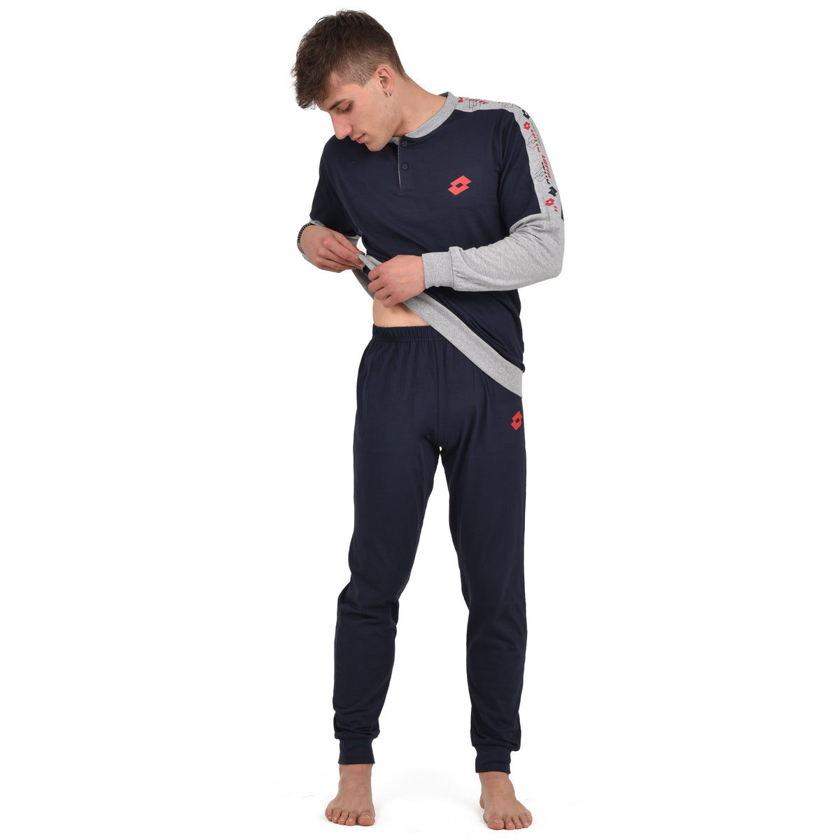 Pigiama Lotto LP1107 uomo cotone leggero