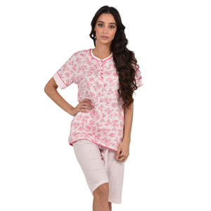 Pigiama donna estivo corto Cippi 5700 cotone