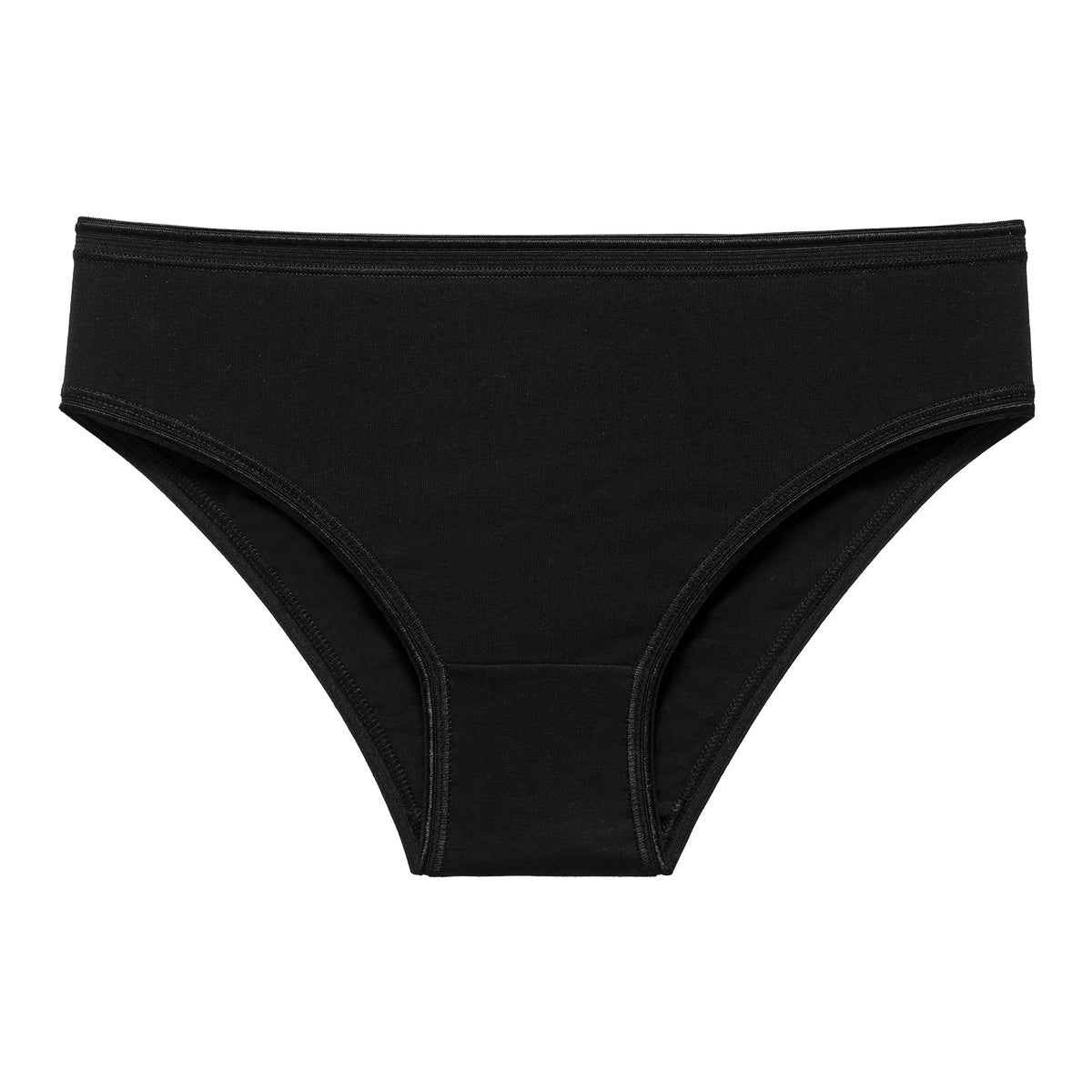 Slip da donna vita bassa Snelly e097 in cotone bielastico 6 pezzi