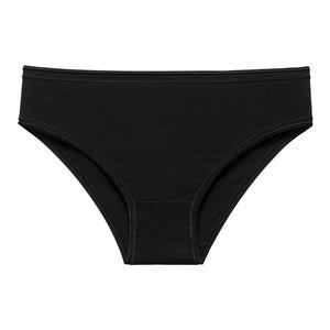 Slip da donna vita bassa Snelly e097 in cotone bielastico 6 pezzi