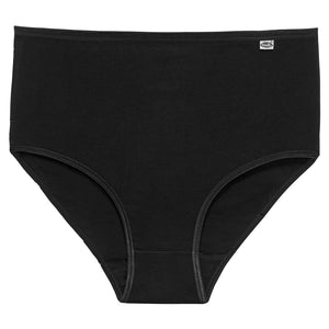 Slip da donna culotte vita alta Snelly e396 in cotone 6 pezzi