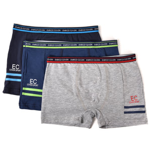 Boxer bambino ragazzo Enrico Coveri assortito EB4133 6 pz