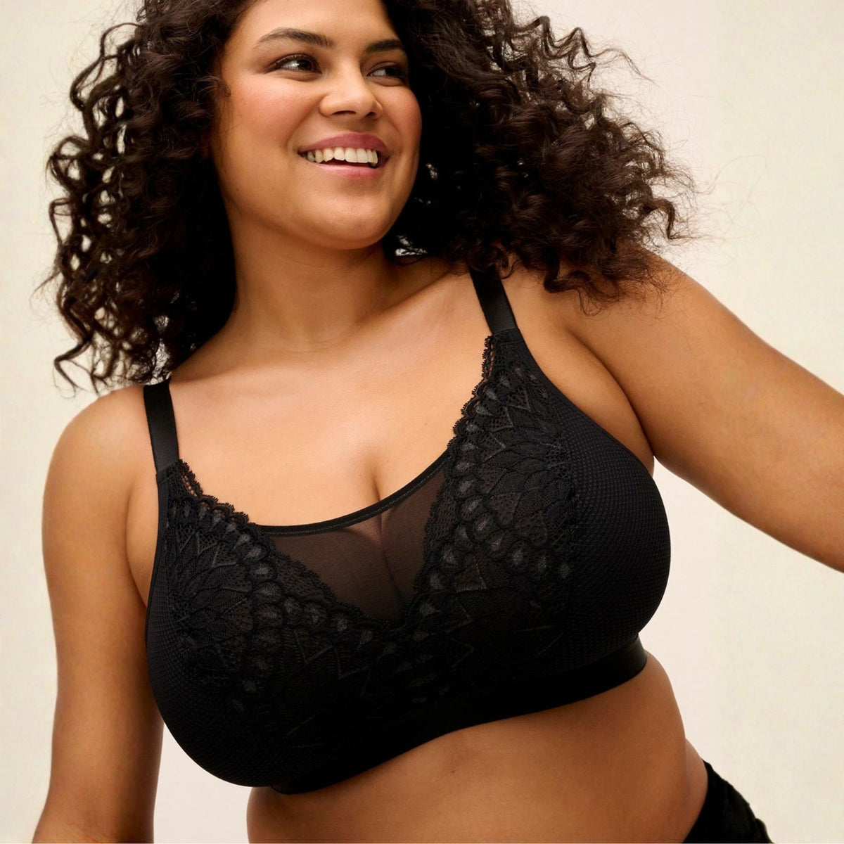 Bralette in pizzo senza ferretto Elomi EL303317