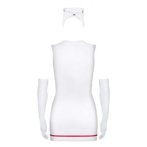 Set sexy completo da infermiera Obsessive Emergency - 5 pezzi