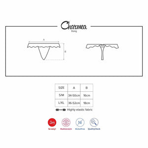 Sexy perizoma Obsessive charmea thong con gioiello