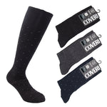 Calze lunghe uomo invernali Enrico Coveri 31 caldo cotone 4 paia var. A