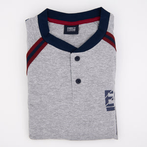 Pigiama uomo Enrico Coveri EP8124 cotone grigio