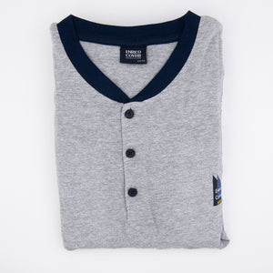 Pigiama uomo Enrico Coveri EP8130 cotone grigio