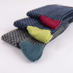 Calze uomo corte Enrico coveri moda caldo cotone var. HLA 3 paia