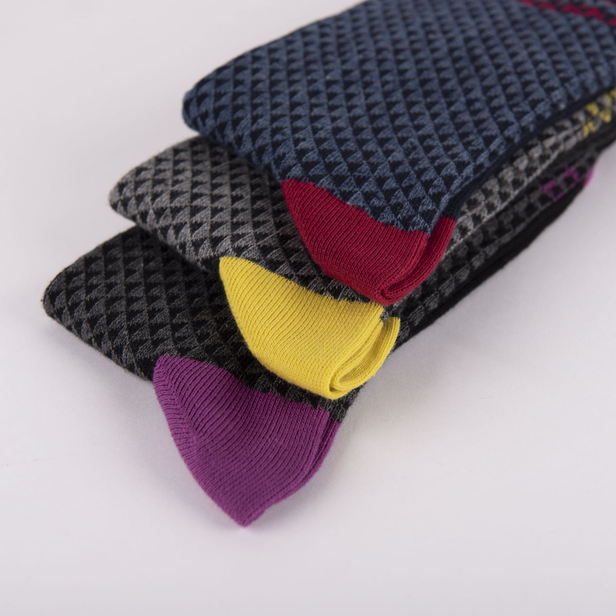 Calze uomo Enrico coveri corte caldo cotone assortite var. HLD 3 paia