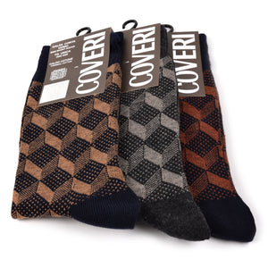 Calze uomo corte caldo cotone Enrico Coveri Moon Line 238 A