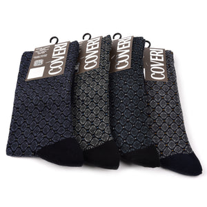 Calze uomo lunghe caldo cotone Enrico Coveri fashionline 236B