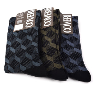 Calze uomo lunghe caldo cotone Enrico Coveri fashionline 238B