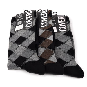 Calze uomo lunghe caldo cotone Enrico Coveri winter line 338B