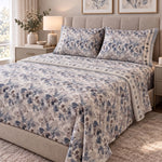 Completo letto in flanella di cotone Enrico Coveri Alya
