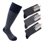 Calze lunghe uomo invernali Enrico Coveri 220 caldo cotone 4 paia var. A