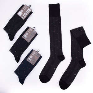 Calze lunghe uomo Enrico Coveri 228 caldo cotone 3 paia Var. A