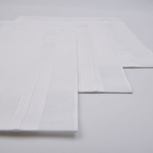 Set da 12 fazzoletti Filotex Elio 100% cotone bianco 2 made in Italy