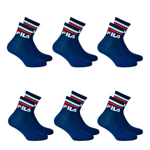 Calze corte Fila F9398 unisex sportive cotone 3 paia