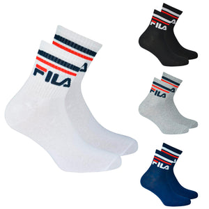 Calze corte Fila F9398 unisex sportive cotone 3 paia