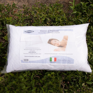 Guanciale Pompea Fiocco di Memory 50*80 made in italy