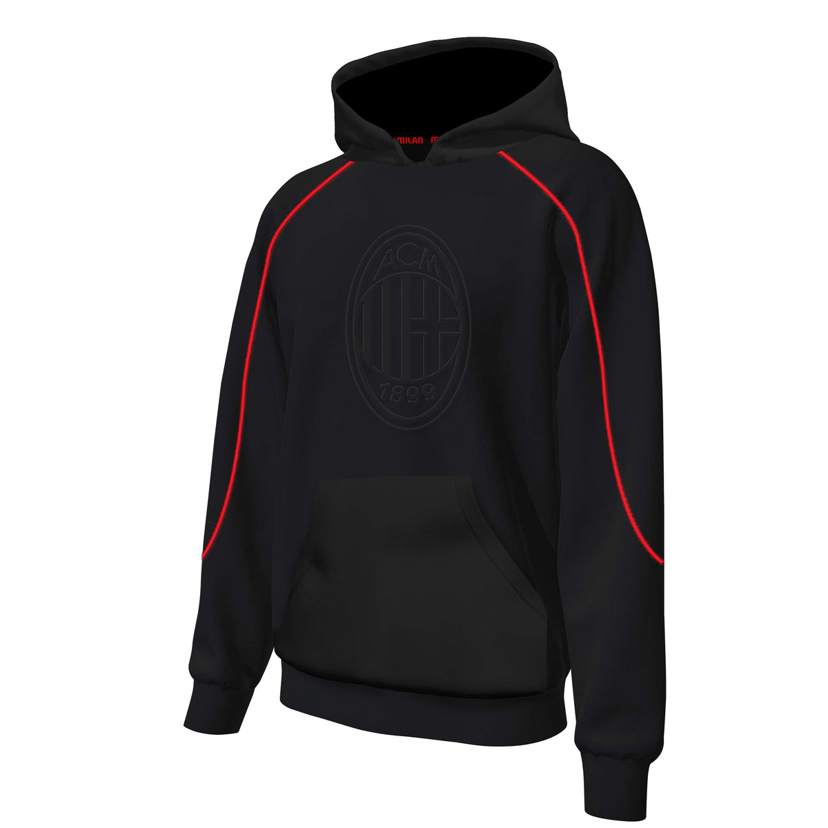 Felpa Uomo con cappuccio e comode tasche Milan F10 1015