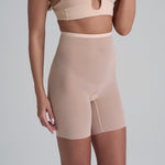 Guaina a pantaloncino modellante tulle semitrasparente Bye bra FTHWS