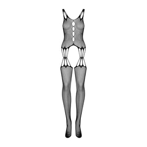 Sensuale body stocking a rete cavallo aperto Obsessive G321