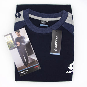Pigiama uomo Lotto LP6047 caldo cotone blu