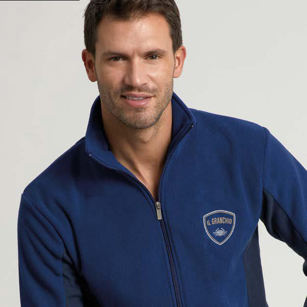 Tuta uomo full zip in Pile il granchio GA2013