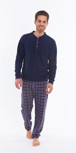 Pigiama uomo Gary H60107 punto milano fantasia