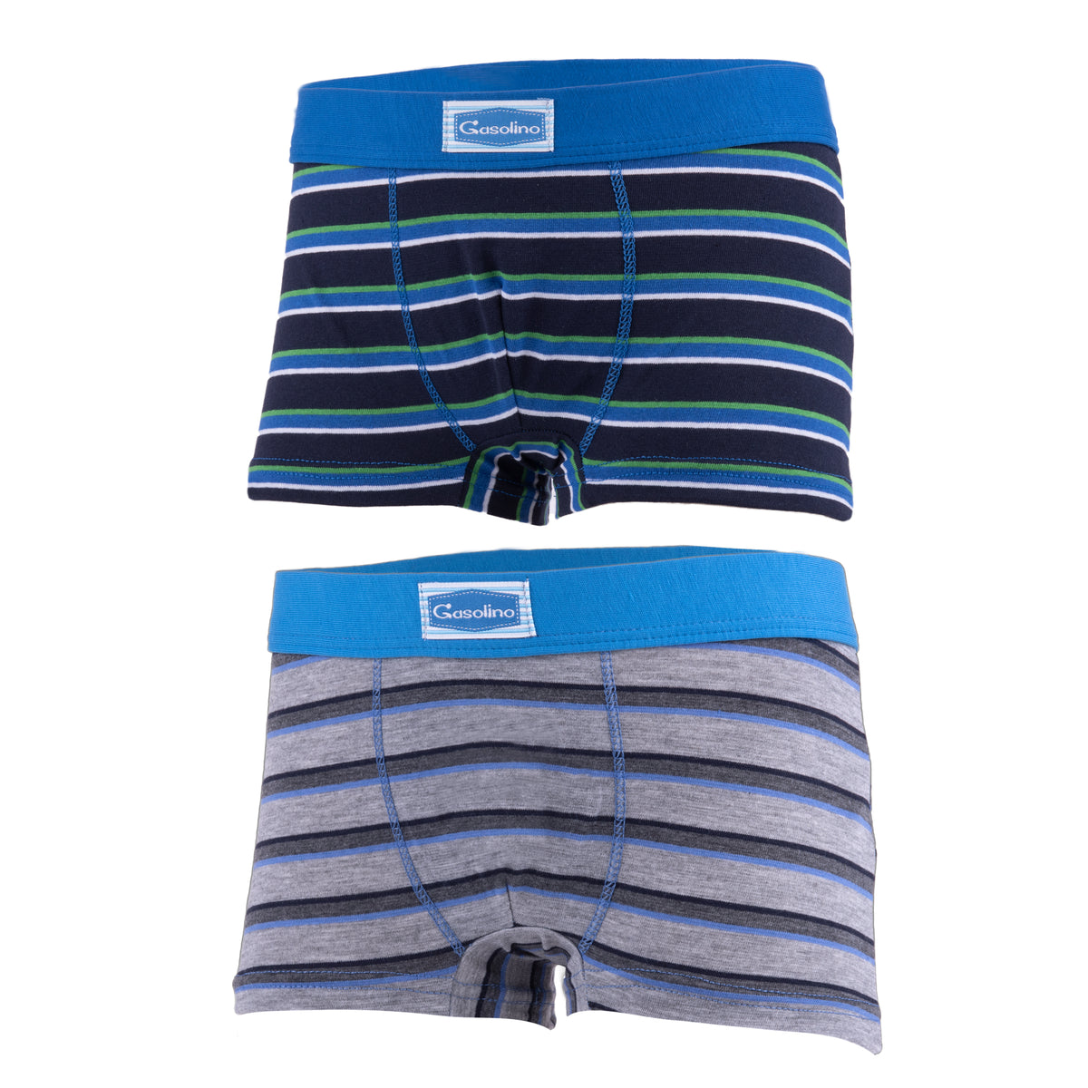 Boxer bambino fasciato Gasoline u3232 in cotone 2 pz