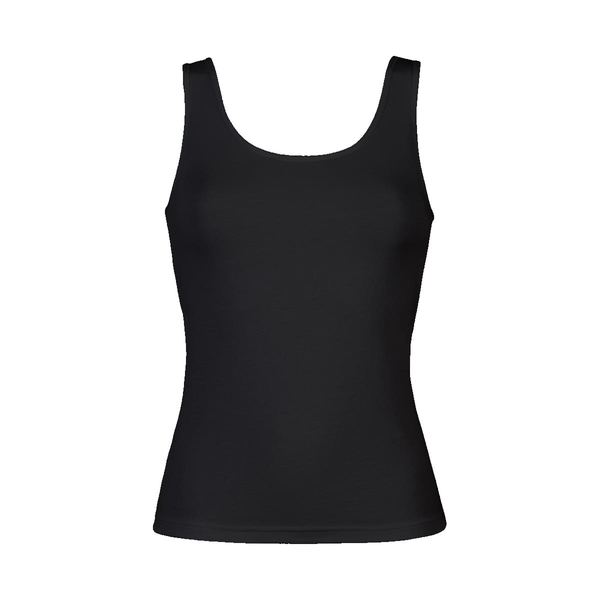 Canotta donna Cotonella GD009 spalla larga cotone elasticizzato