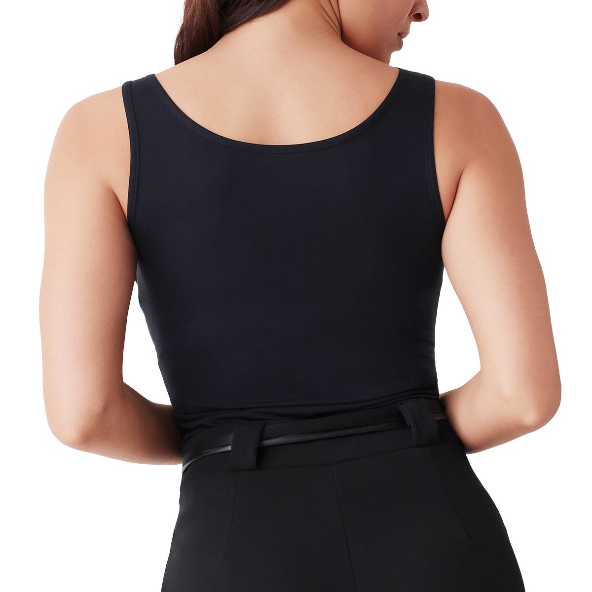 Canotta in viscosa elastica con pizzo Cotonella GD193