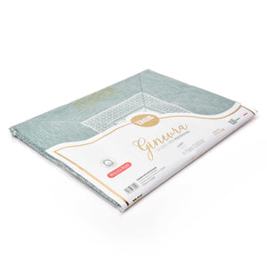 Completo letto 100% cotone Irge Ginevra fantasia Lilibet verde salvia
