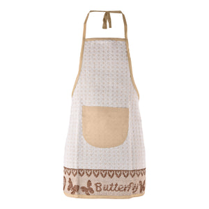 Grembiule da cucina in spugna Preziosa Gioconda Beige